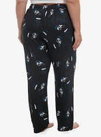 Ghost Face Knife Pajama Pants Plus