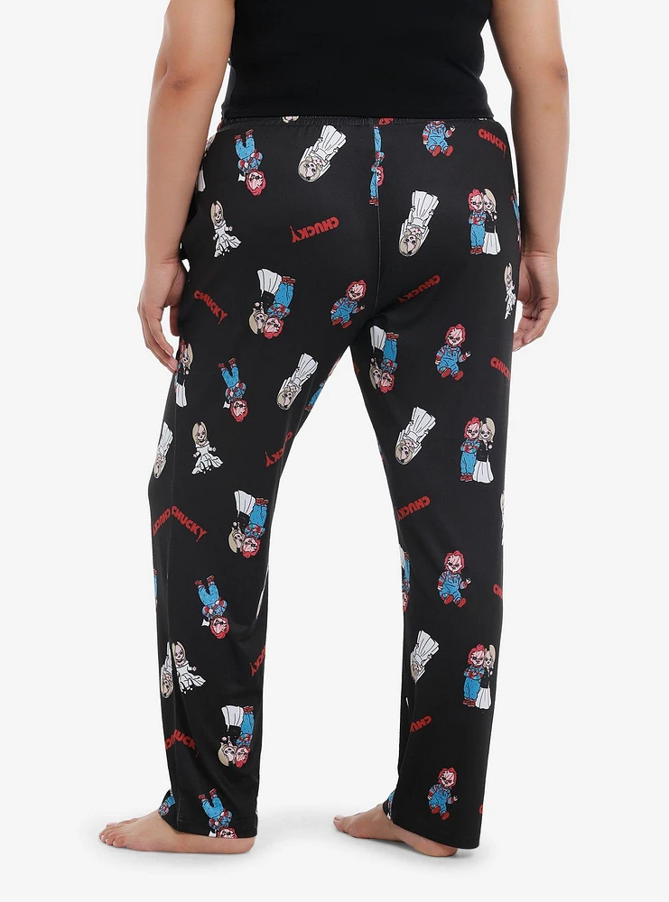 Chucky & Tiffany Girls Pajama Pants Plus