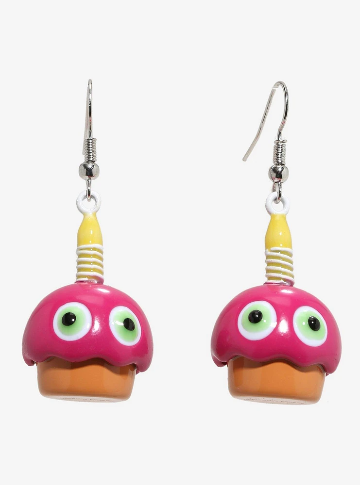 Five Nights At Freddy's Carl The Cupcake Figural Earrings