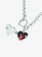 Cry-Baby Heart Locket Necklace