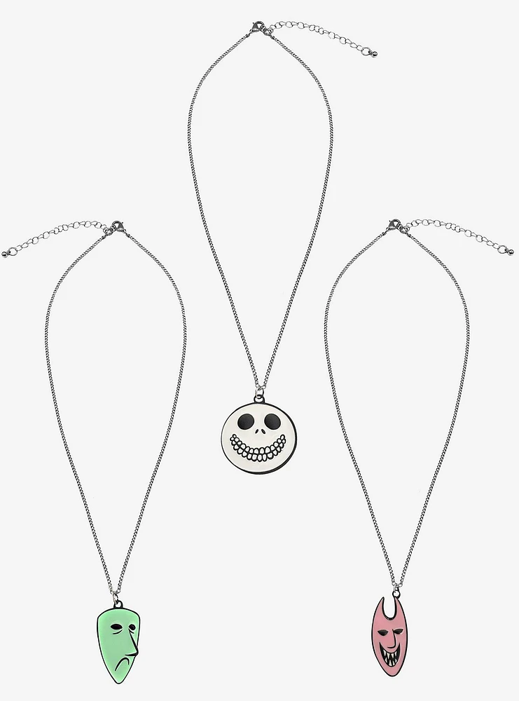 The Nightmare Before Christmas Oogie's Boys Pendant Necklace Set