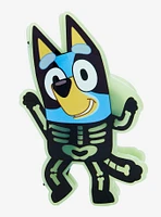 Bluey Skeleton Costume Glow-In-The-Dark Claw Hair Clip