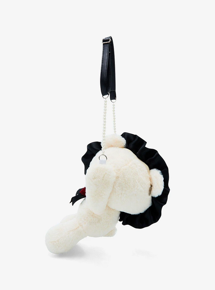 Lolita Teddy Bear Plush Crossbody Bag