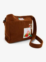 Strawberry Shortcake Patches Corduroy Messenger Bag