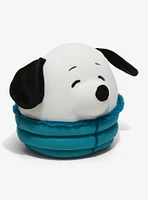 Squishmallows Peanuts Puffer Jacket Snoopy 8 Inch Plush