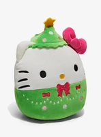 Squishmallows Sanrio Hello Kitty Holiday Tree 8 Inch Plush