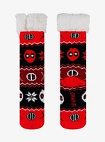 Marvel Deadpool Fair Isle Cozy Socks