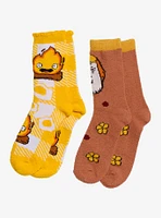 Studio Ghibli® Howl's Moving Castle Calcifer & Heen Cozy Socks