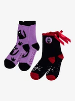 Studio Ghibli® Kiki's Delivery Service Jiji Ribbon Cozy Slipper Socks 2 Pair