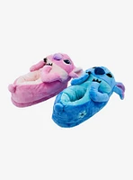 Disney Stitch & Angel Plush Mismatch Slippers