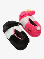 My Melody & Kuromi Mismatch Plush Slippers