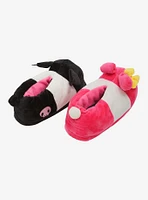 My Melody & Kuromi Mismatch Plush Slippers