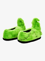 The Nightmare Before Christmas Oogie Boogie Plush Slippers Hot Topic Exclusive