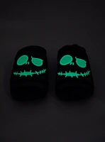 The Nightmare Before Christmas Jack Stripe Glow-In-The-Dark Slippers