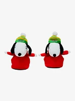 Peanuts Snoopy Puffer Jacket Plush Slippers