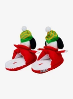 Peanuts Snoopy Puffer Jacket Plush Slippers