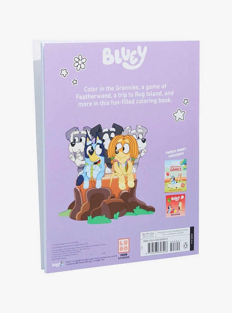 Bluey Fun And Games: A Coloring Book