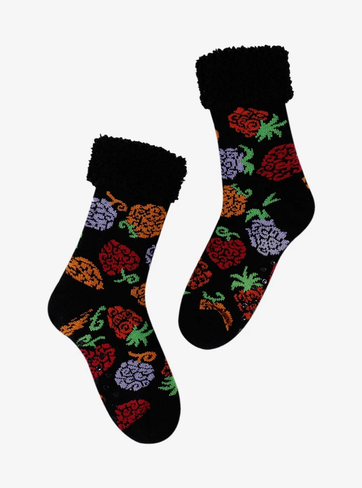 One Piece Devil Fruit Cozy Slipper Socks