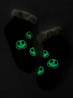 The Nightmare Before Christmas Jack Glow-In-The-Dark Cozy Slipper Socks