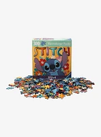 Disney Stitch Floral Portrait Puzzle