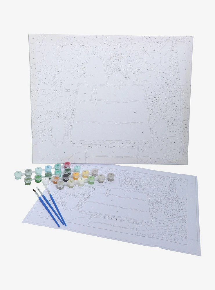 Peanuts Portrait Art By Numbers Painting Kit