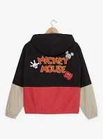 Disney Mickey Mouse Color Block Women's Windbreaker — BoxLunch Exclusive