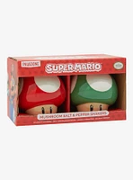 Super Mario Bros. Mushroom Salt & Pepper Shakers