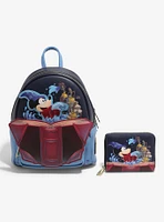 Loungefly Disney Fantasia Sorcerer's Apprentice Mickey Mouse Mini Backpack