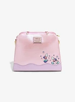 Loungefly Disney Alice in Wonderland Oyster Pearlescent Crossbody Bag