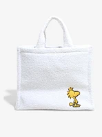 Peanuts Snoopy & Woodstock Sherpa Tote Bag