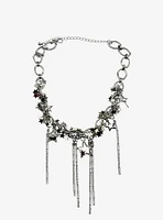 Social Collision Stars & Jewels Chunky Chain Necklace