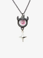 Social Collision Monster Eye Star Best Friend Necklace Set