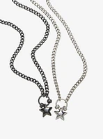 Social Collision Star Chain Best Friend Necklace Set