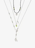 Social Collision Music Notes Star Necklace Set