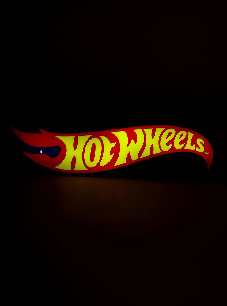 Hot Wheels Logo LED Light