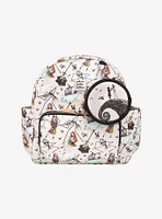 Petunia Pickle Bottom Disney The Nightmare Before Christmas Characters Allover Print Ace Mini Backpack & Coin Purse