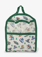 Our Universe Disney Mickey Mouse & Friends Skiing Allover Print Mini Backpack Organizer - BoxLunch Exclusive