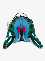 Our Universe Disney Winnie the Pooh Eeyore Holiday Wreath Convertible Light-Up Backpack — BoxLunch Exclusive