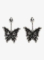 Social Collision Butterfly Spike Earrings