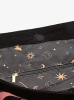 Her Universe Disney Hocus Pocus Icons Velvet Embroidered Crossbody Bag