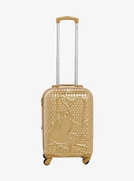 Ful Disney Minnie Mouse Gold Textured Hard Shell Luggage