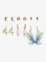 Thorn & Fable Celestial Mushroom Earring Set