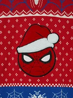 Marvel Spider-Man Santa Hat Holiday Sweater — BoxLunch Exclusive