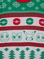 Pokémon Starter Holiday Sweater