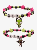 Invader Zim GIR & Zim Best Friend Bracelet Set