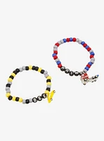 Transformers Optimus Prime & Bumblebee Best Friend Bead Bracelet Set