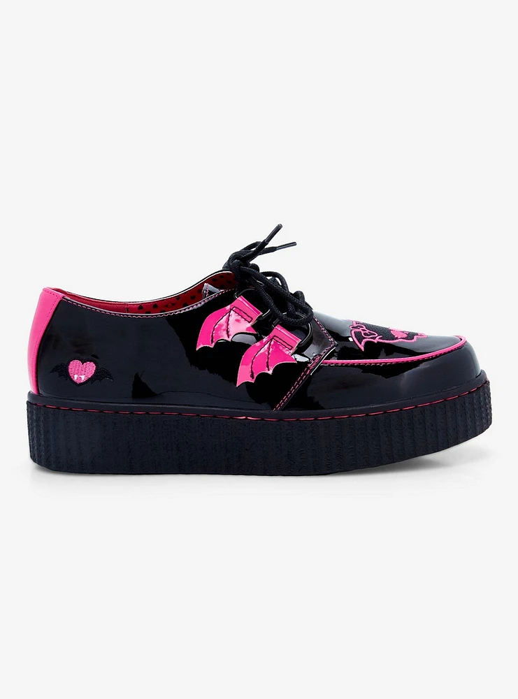 Monster High X YRU Draculaura Patent Creepers