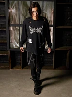 The Crow Eric Draven Destructed Long-Sleeve T-Shirt