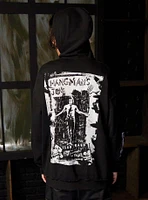 The Crow Patchwork Oversized Hoodie