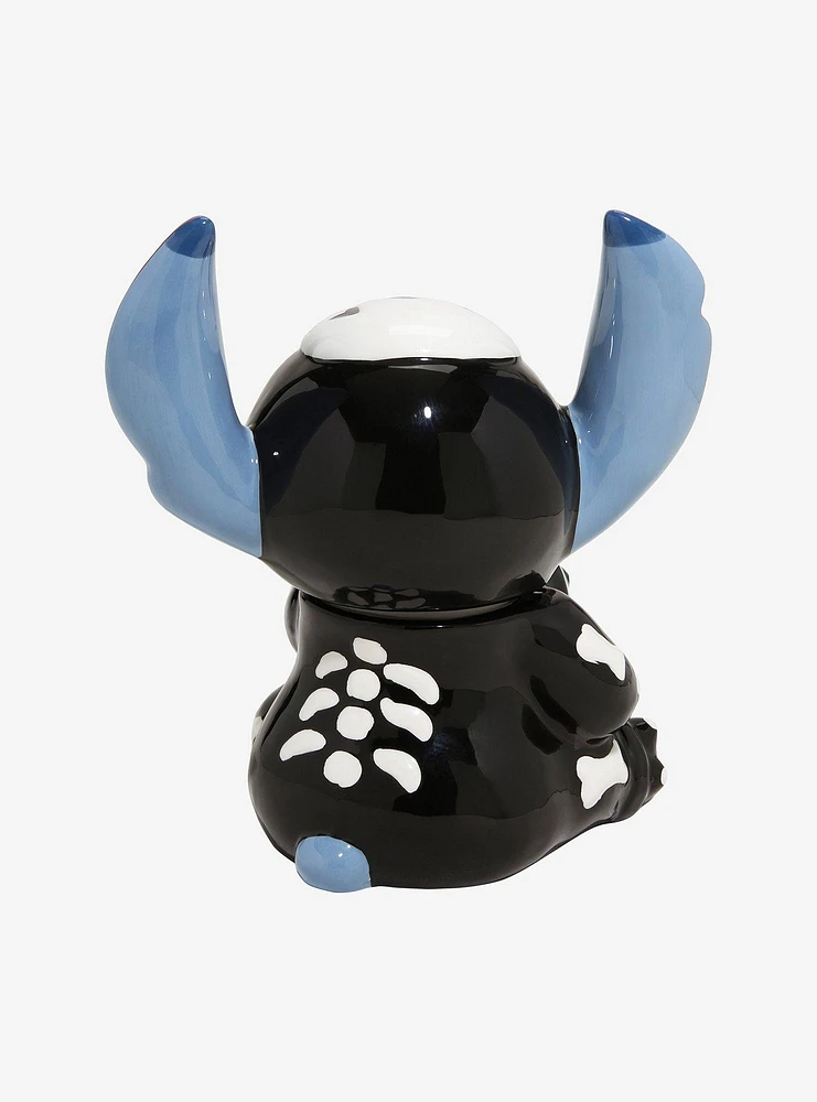 Disney Stitch Skeleton Costume Cookie Jar